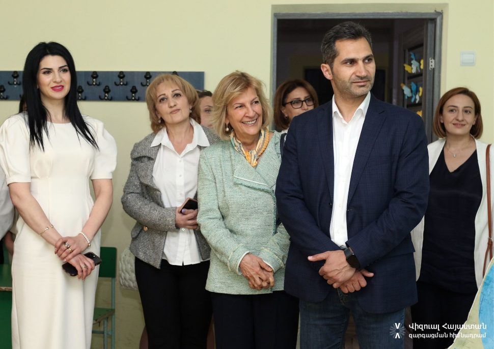 The Visual Armenia team visited basic school N41 in Gyumri