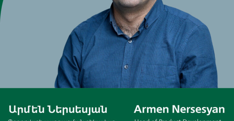“You Don’t Notice How Fast Time Flies When You’re Doing Something That Truly Matters”  A conversation with Armen Nersesyan, Head of Product Development at the Visual Armenia Foundation