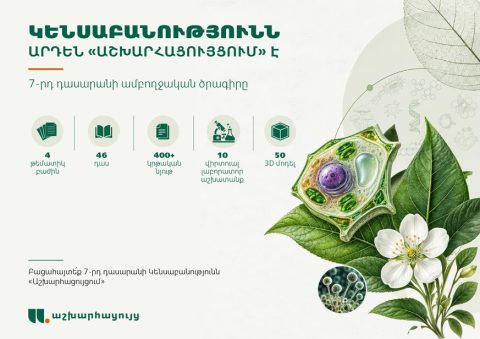 Պատմությունից դեպի կյանքի գիտություն․ կենսաբանությունն արդեն «Աշխարհացույցում» է